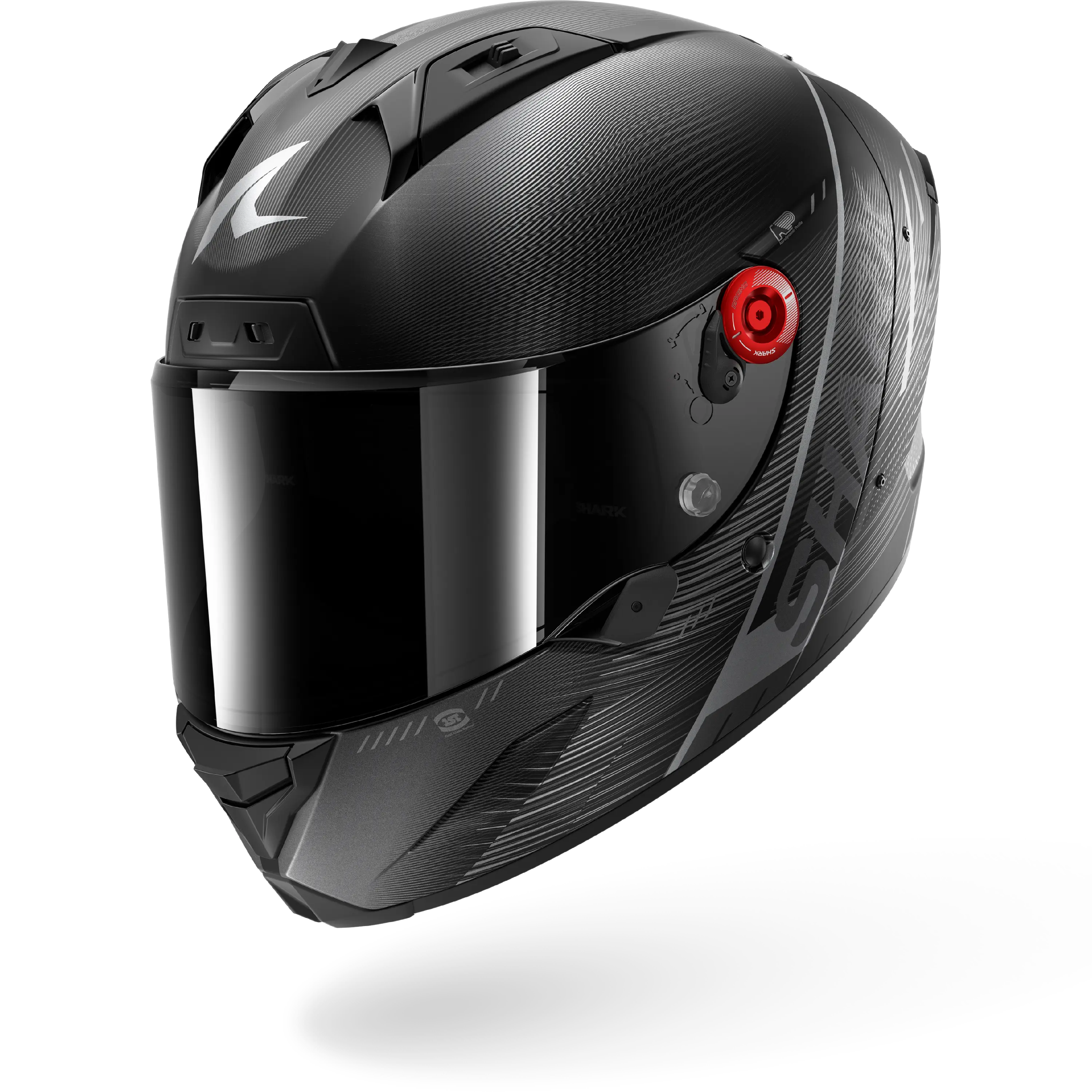 AERON SPEED-TECH Matte Carbon Anthracite Black – Shark Helmets