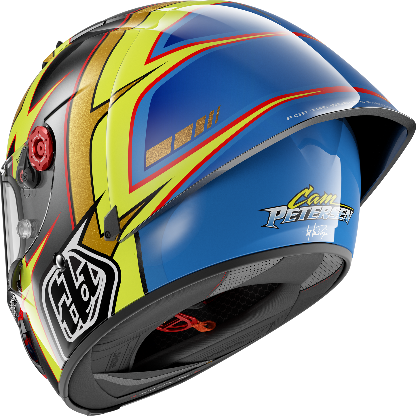 RACE-R PRO GP 06 REPLICA CAM PETERSEN Anthracite Yellow Blue