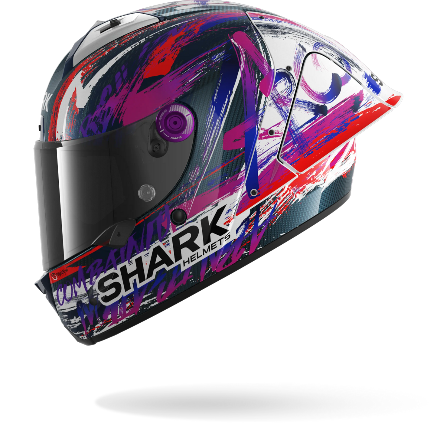 AERON GP FIM RACING #1 REPLICA ZARCO SIGNATURE Carbon White Violet