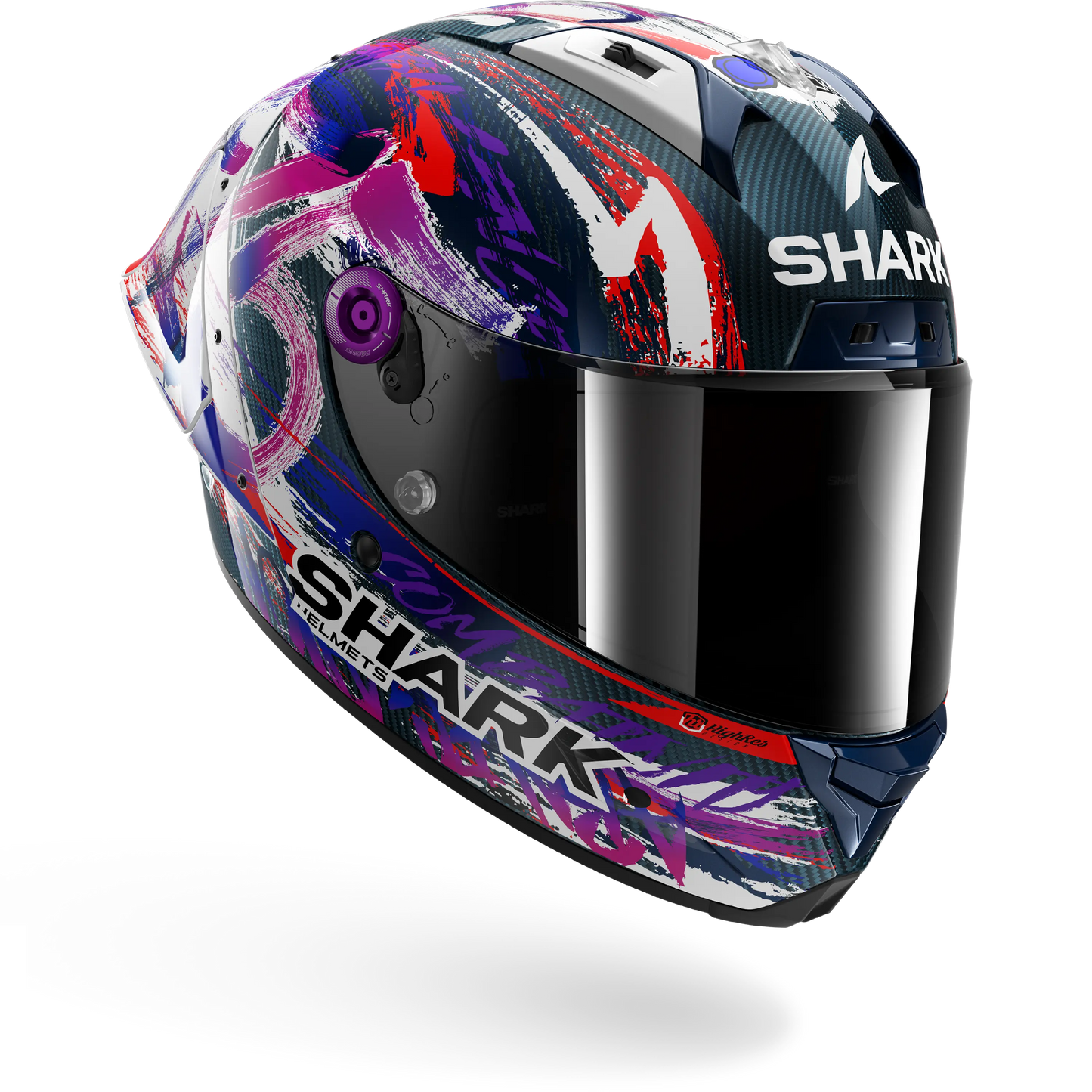 AERON GP FIM RACING #1 REPLICA ZARCO SIGNATURE Carbon White Violet