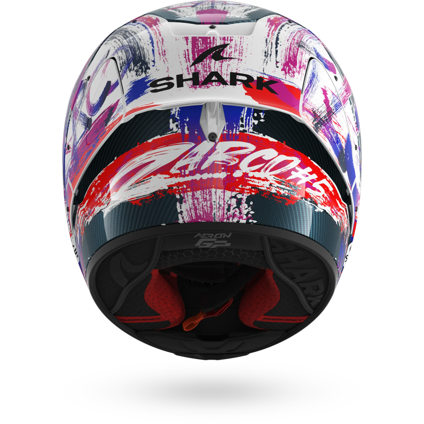 AERON GP FIM RACING #1 REPLICA ZARCO SIGNATURE Carbon White Violet