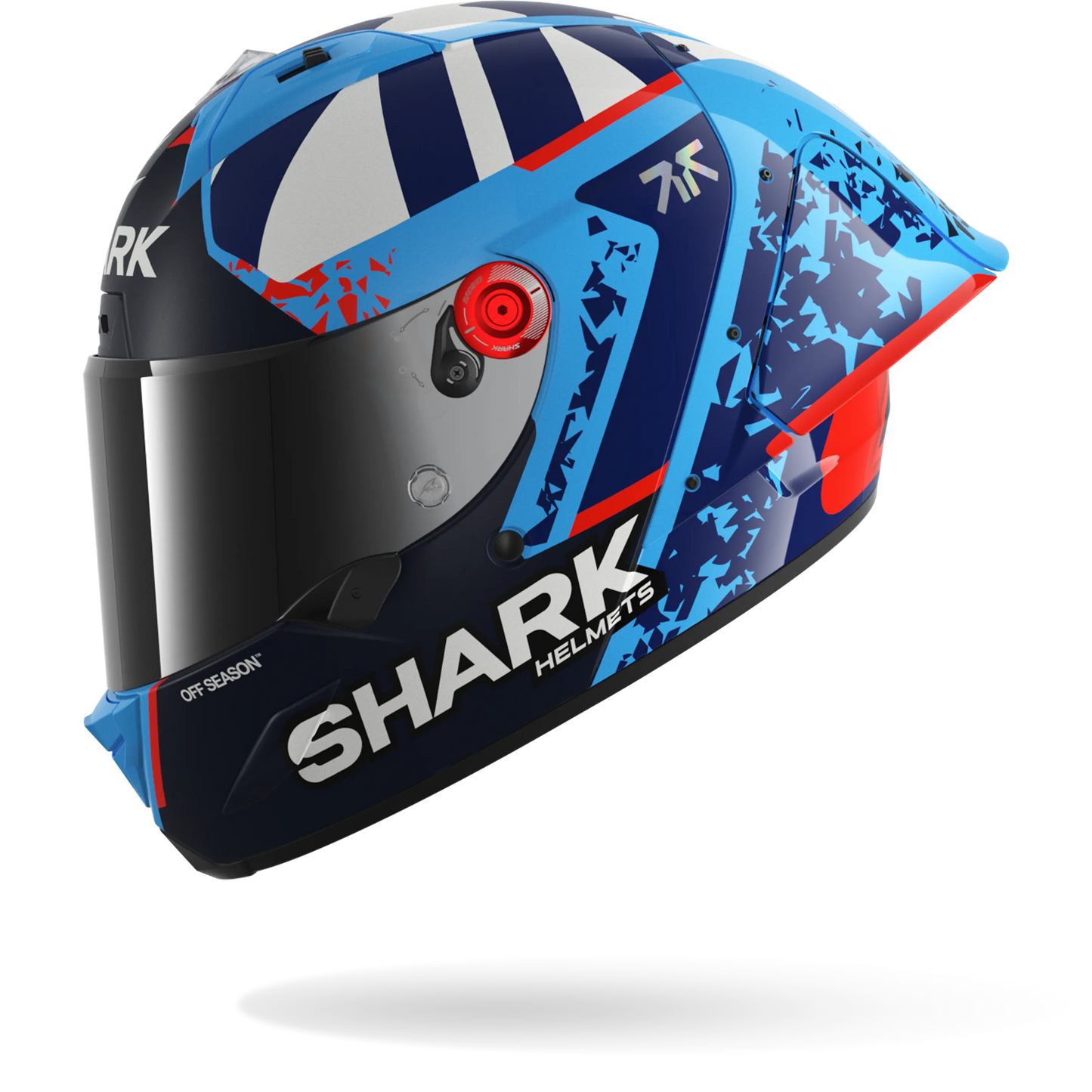AERON GP FIM RACING #1 REPLICA RAUL FERNANDEZ Blue Blue White