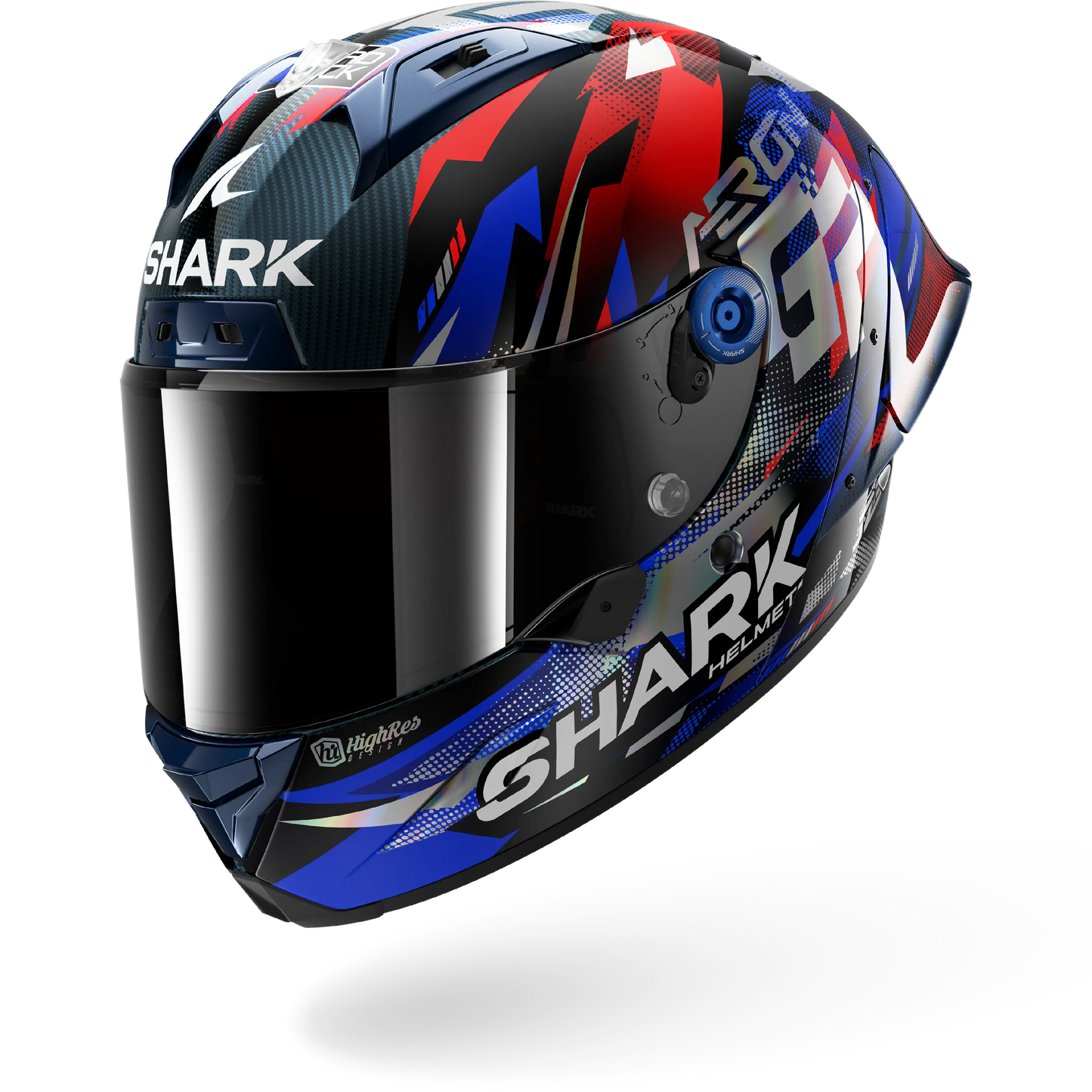 AERON GP FIM RACING #1 REPLICA ZARCO VICTORY 2025 Carbon Blue Chrom
