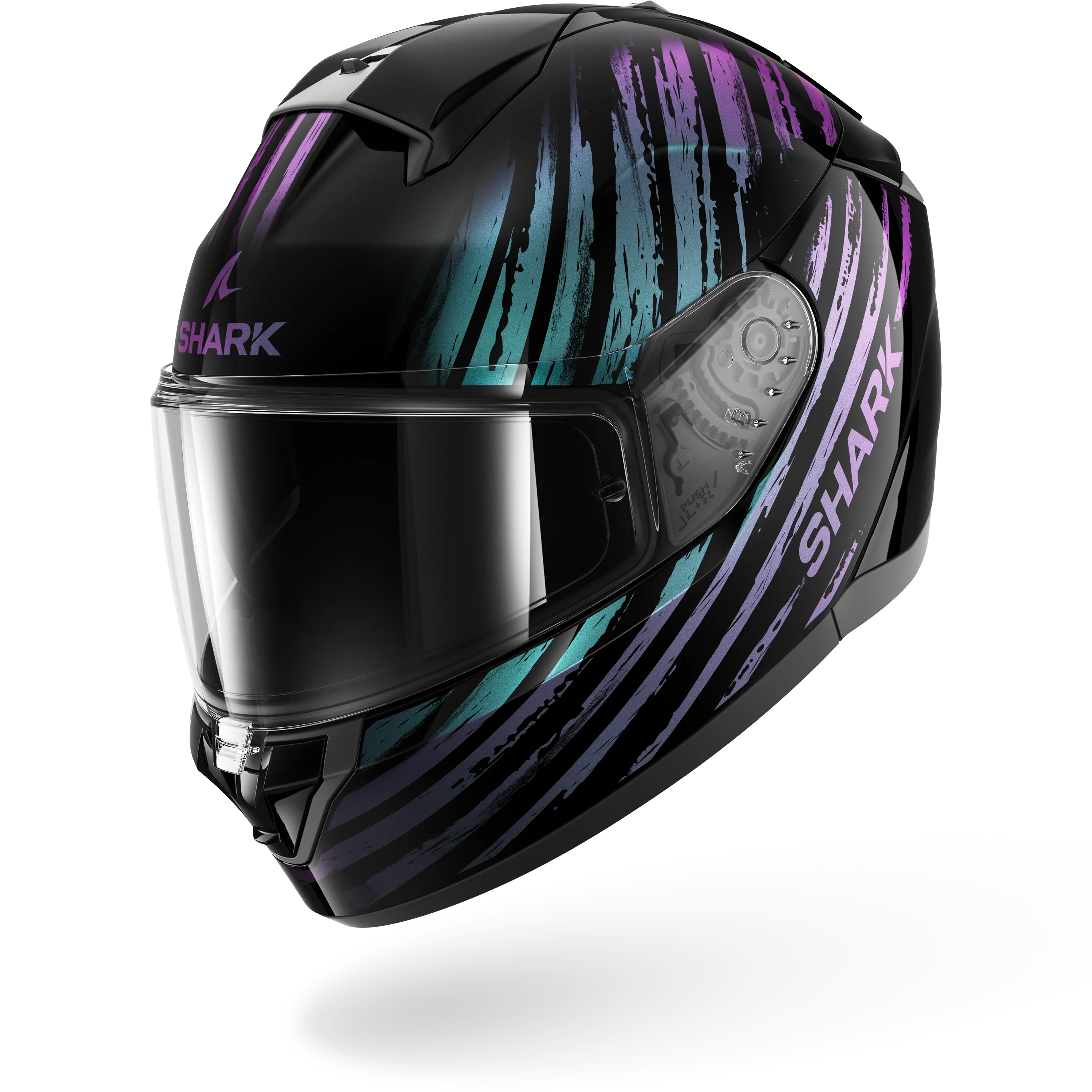RIDILL 2 Assya Black Glitter Black – Shark Helmets