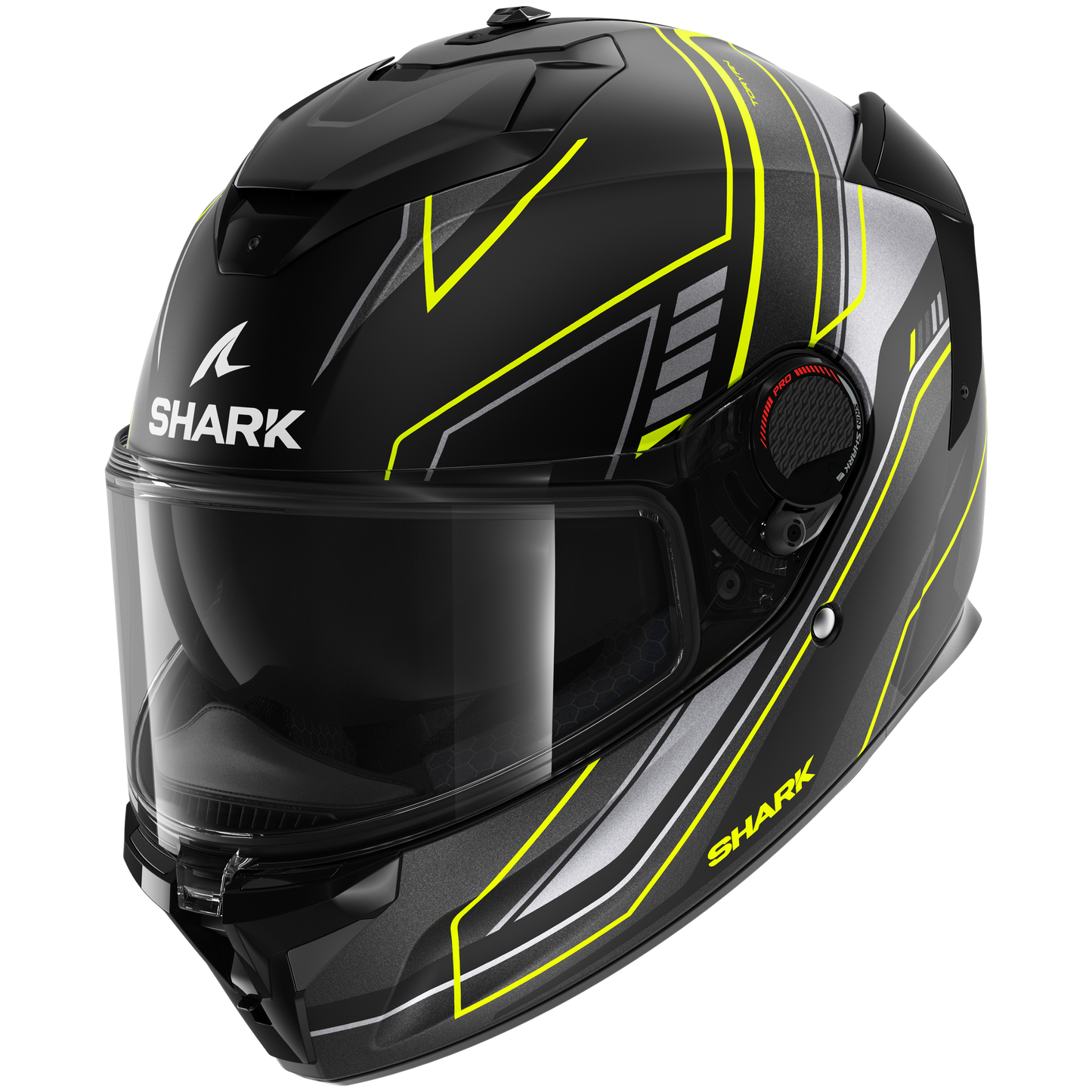 SPARTAN GT PRO CARBON Toryan Matte Black Yellow Anthracite