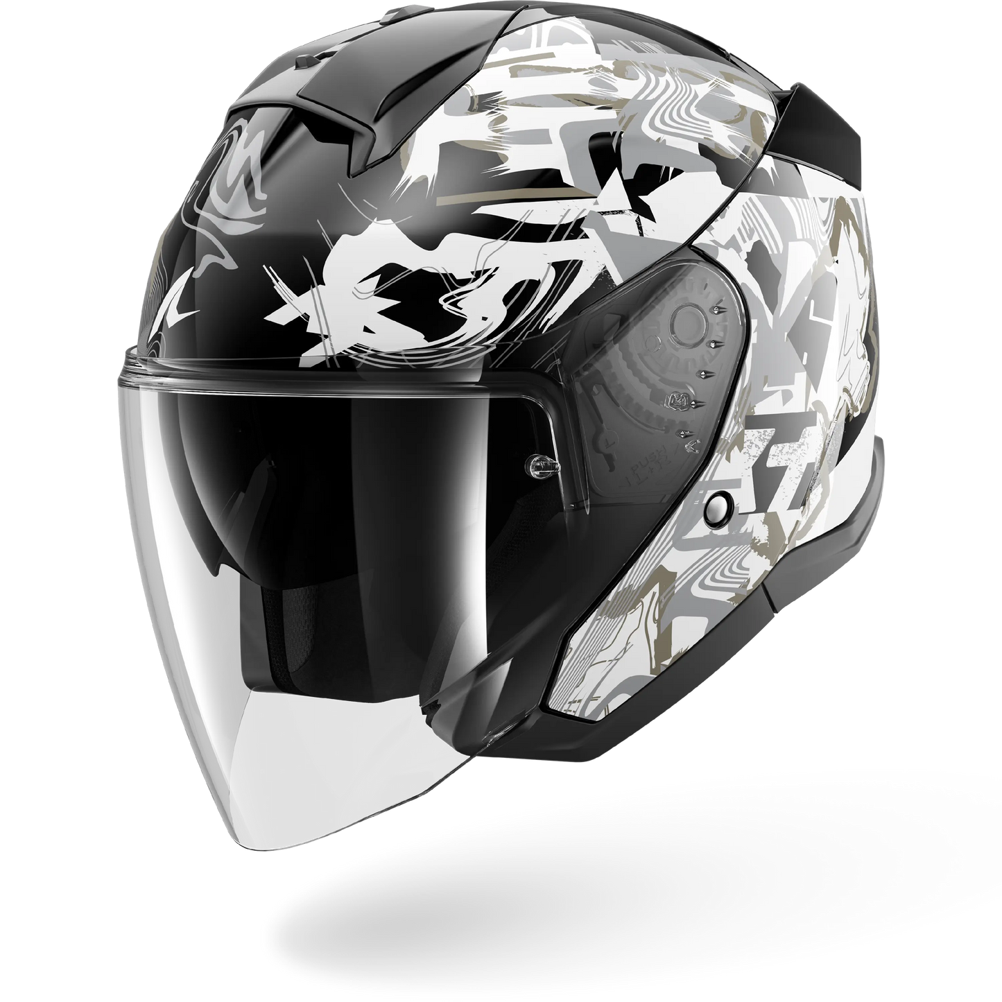 SKWAL JET Pranz Black White Gold