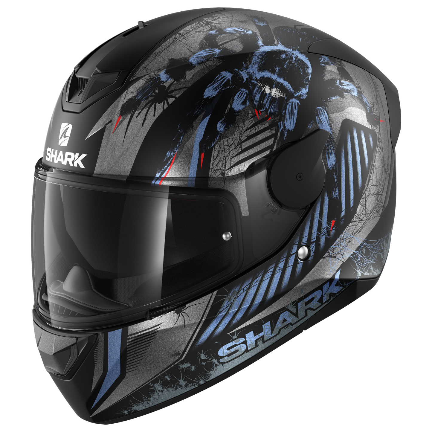 D-SKWAL 2 Atraxx Matte Black Anthracite Blue