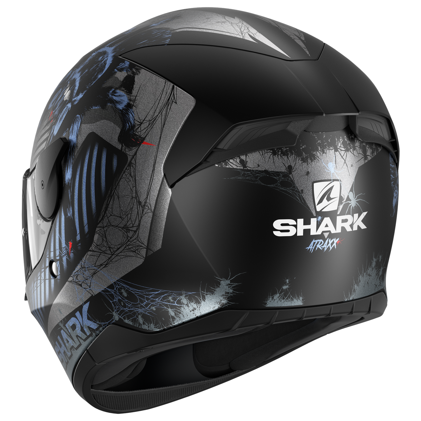 D-SKWAL 2 Atraxx Matte Black Anthracite Blue