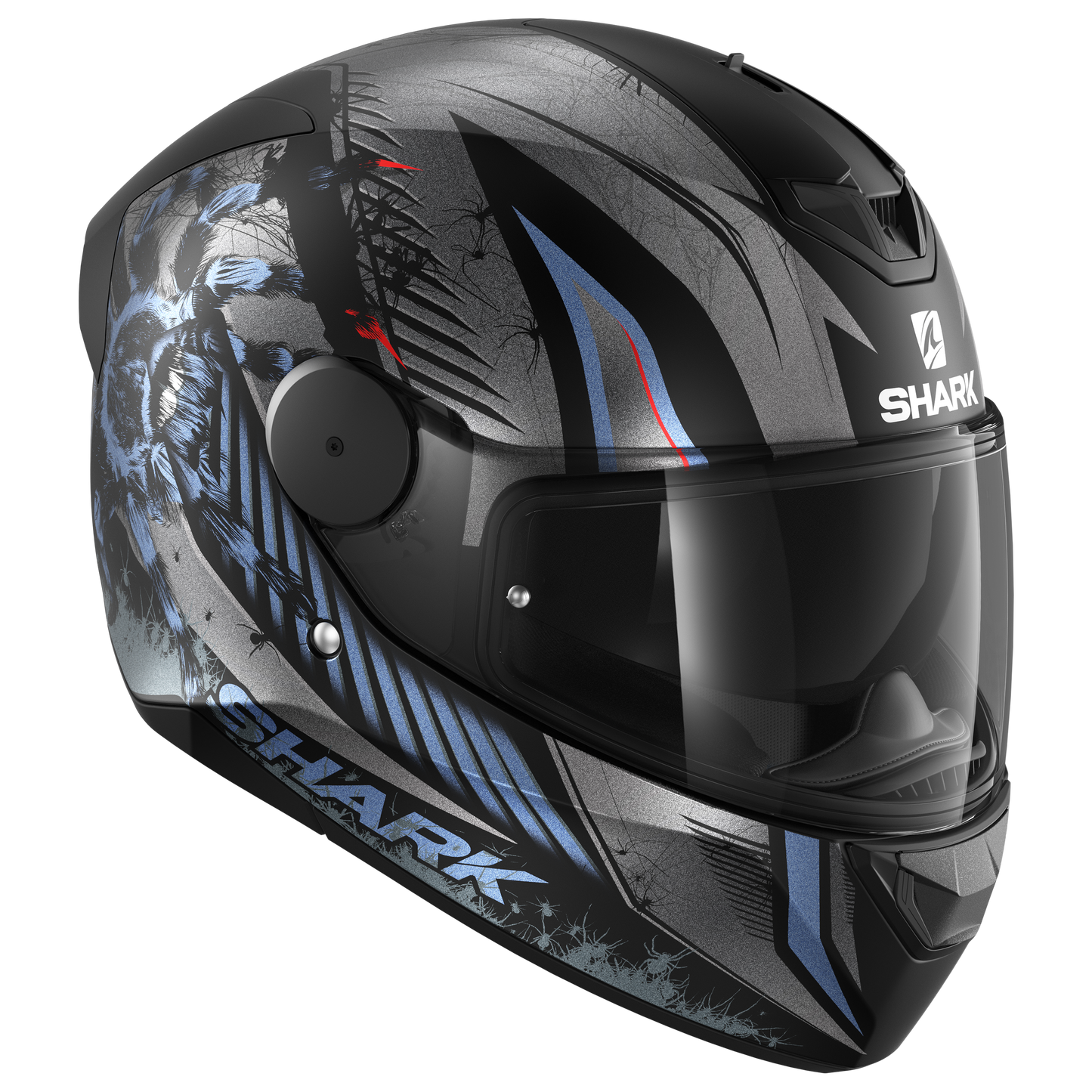 D-SKWAL 2 Atraxx Matte Black Anthracite Blue
