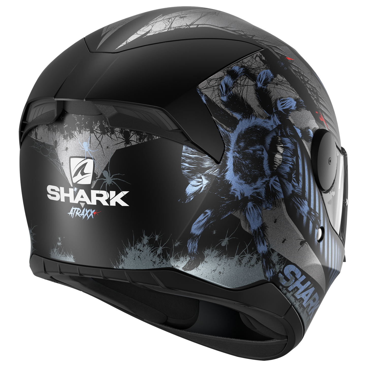 D-SKWAL 2 Atraxx Matte Black Anthracite Blue