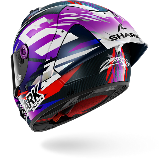 AERON GP FIM RACING #2 REPLICA ZARCO SIGNATURE 2026 Carbon Violet Chrom