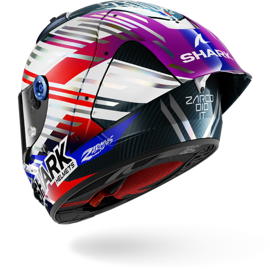 AERON-GP FIM 2 RACING #2 REPLICA ZARCO GP DE FRANCE 2026 Carbon Chrome Red