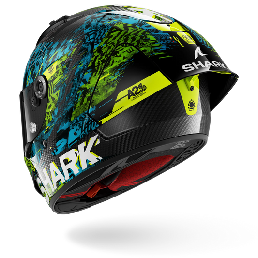 AERON GP FIM RACING #2 SPEED-VIB Carbon Blue Green