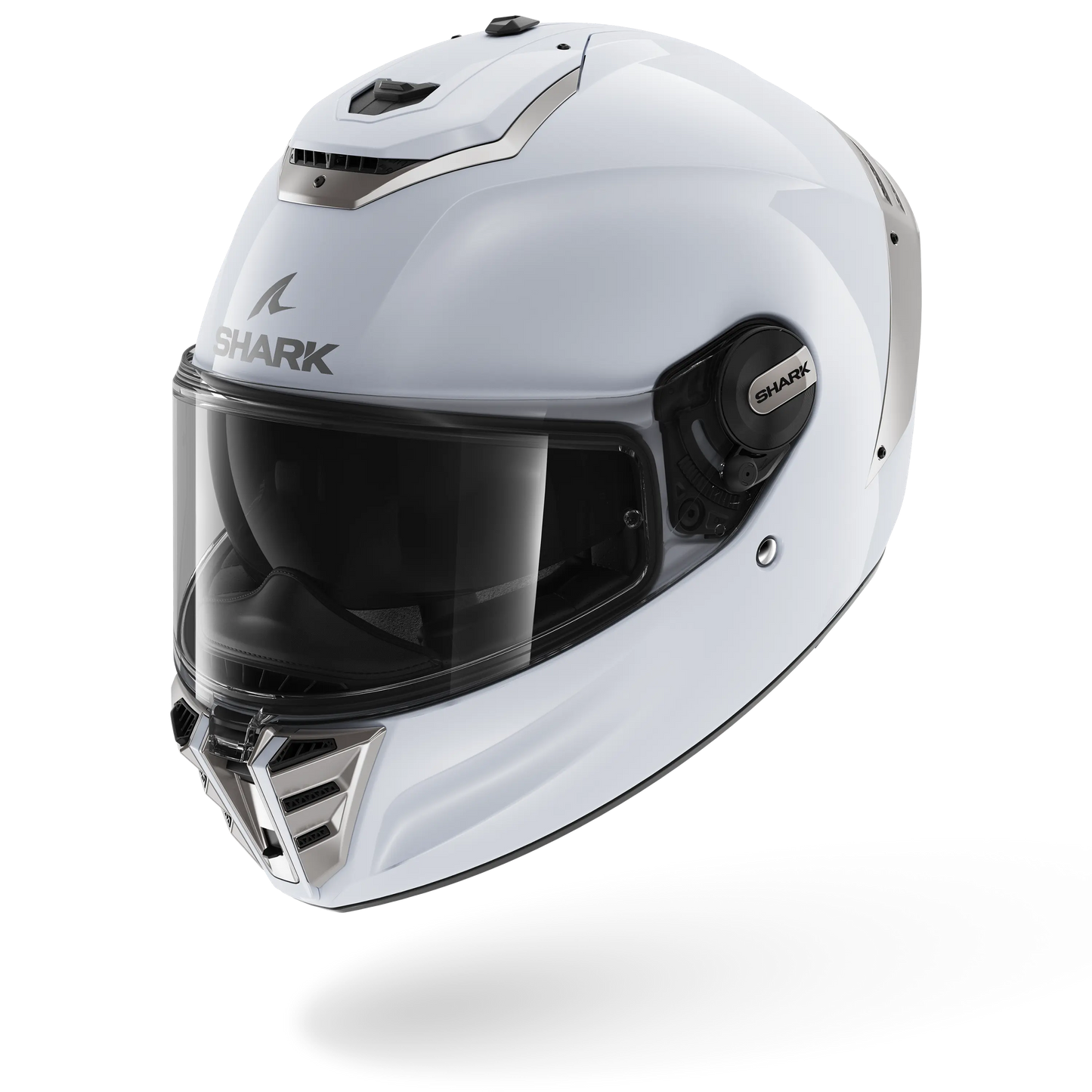 SPARTAN RS Blank White Silver Glossy