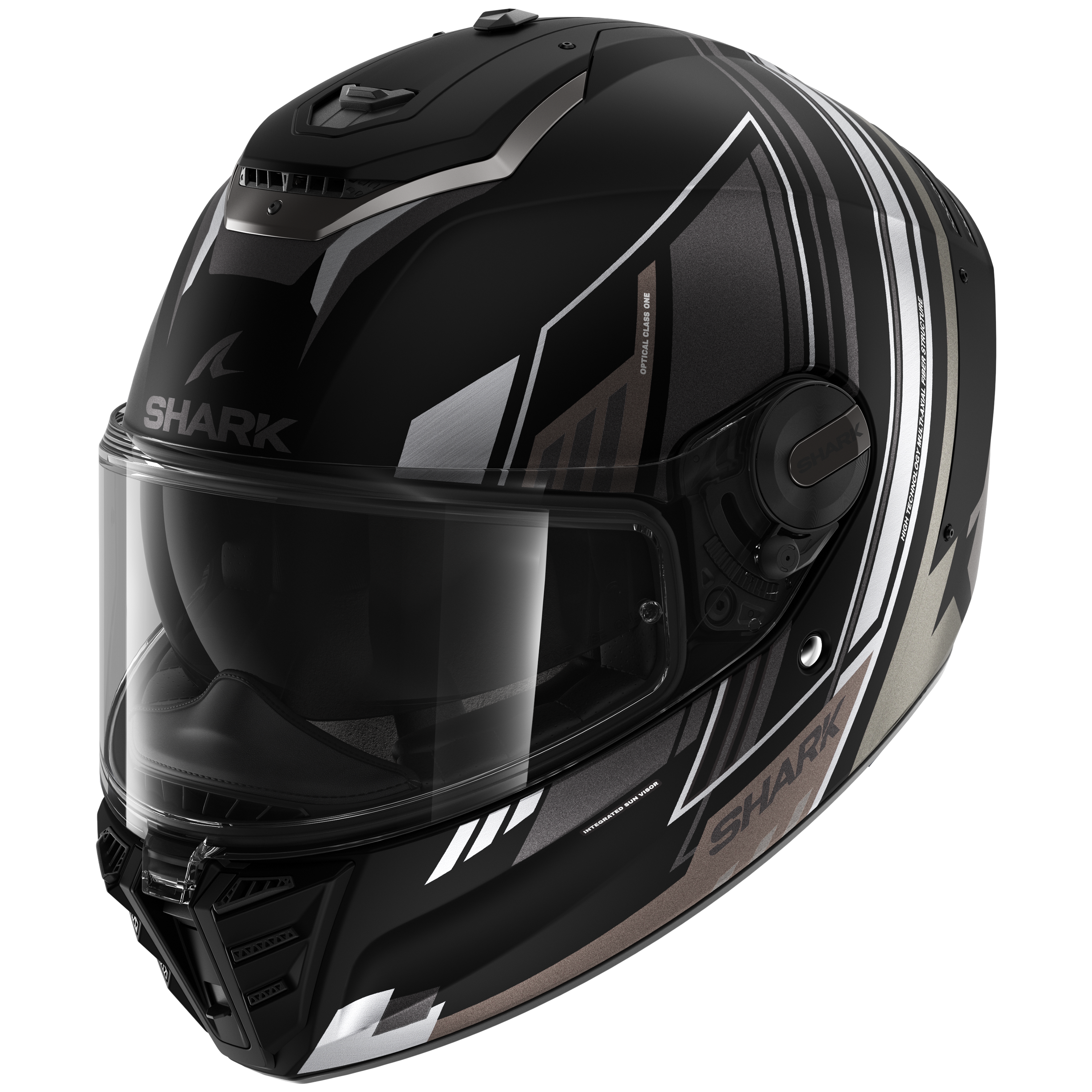 SPARTAN RS Byrhon Black Anthracite Chrome – Shark Helmets