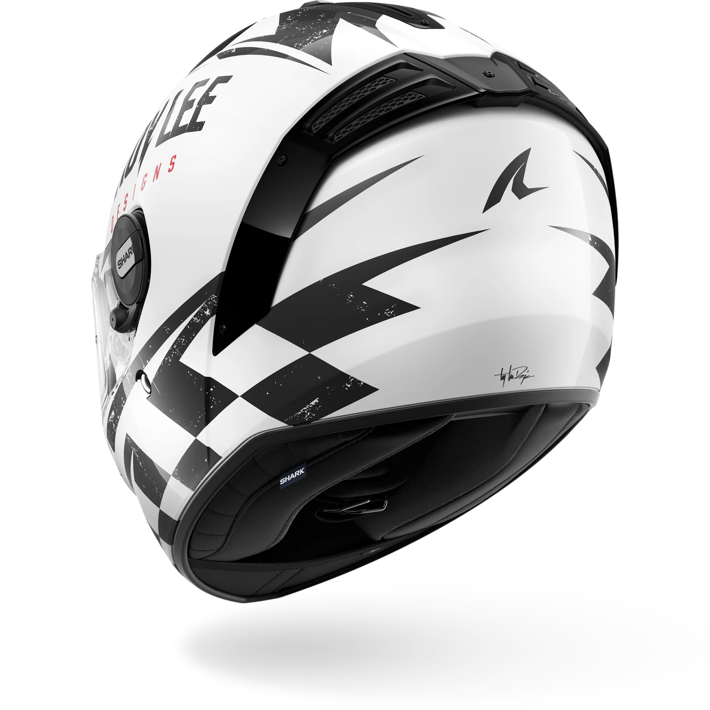 SPARTAN RS FIBRE Raceshop White Black Red