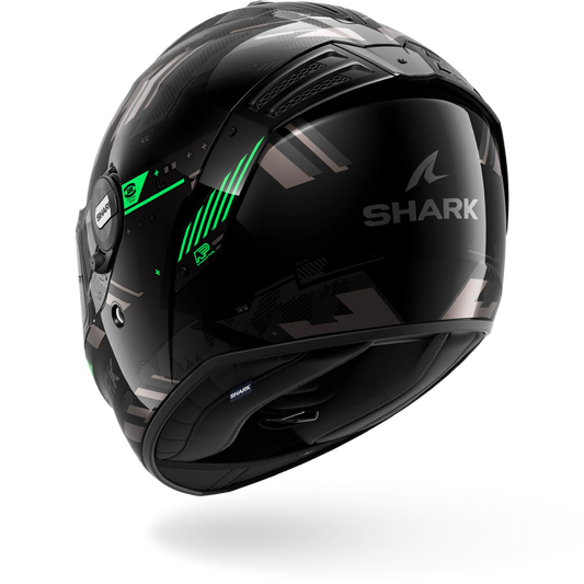 SPARTAN RS FIBRE SKILFUL Black Anthracite Green