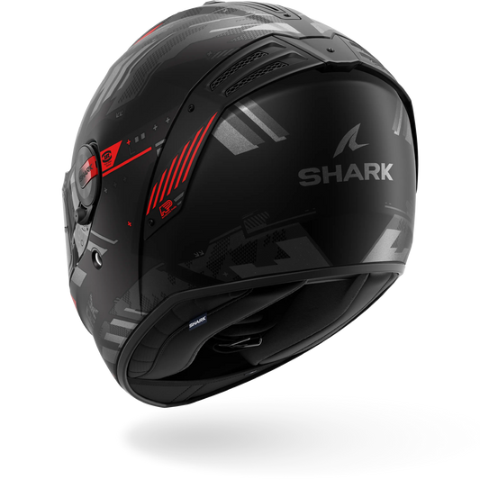 SPARTAN RS FIBRE SKILFUL Black Anthracite Red
