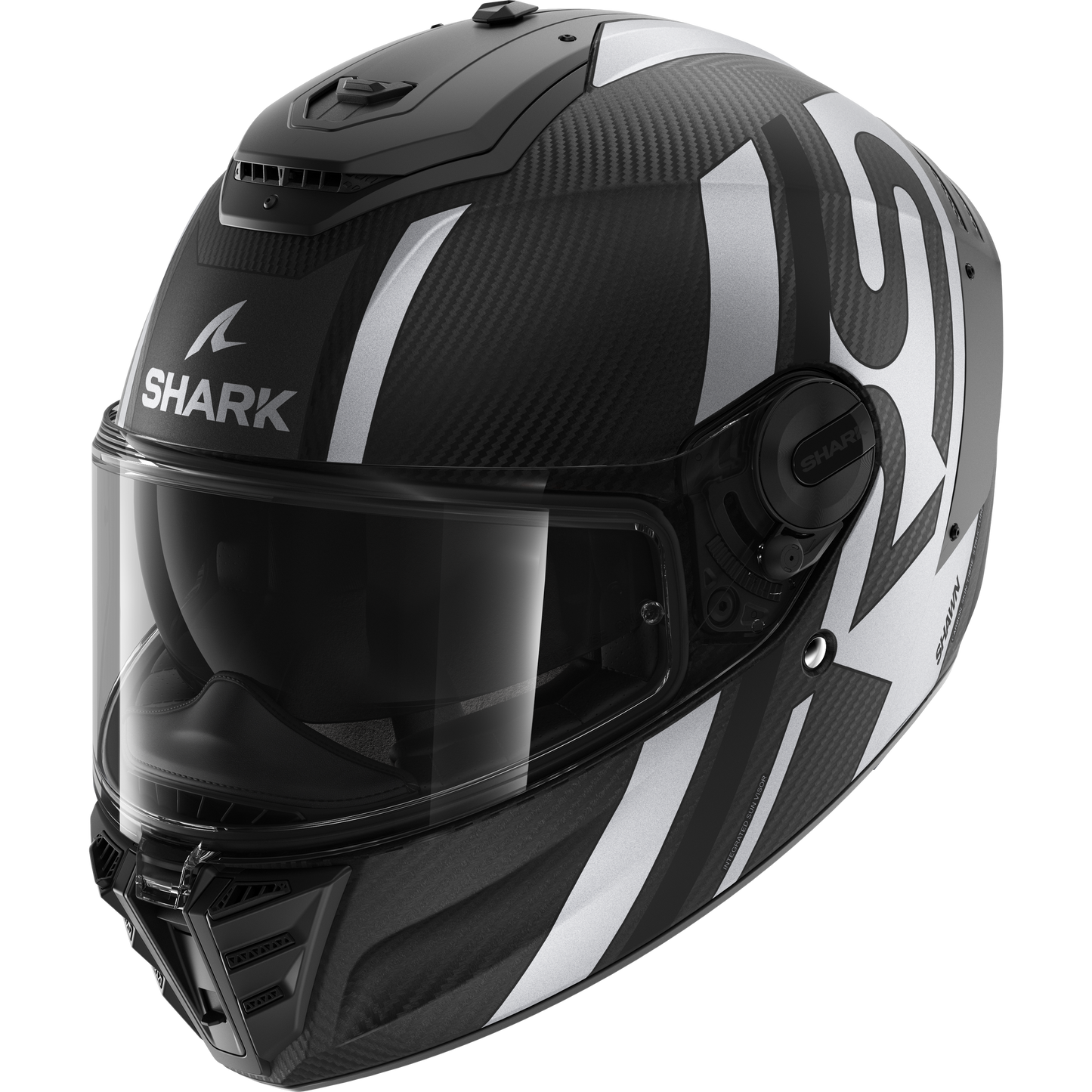 SPARTAN RS CARBON Shawn Matte Carbon Black Silver