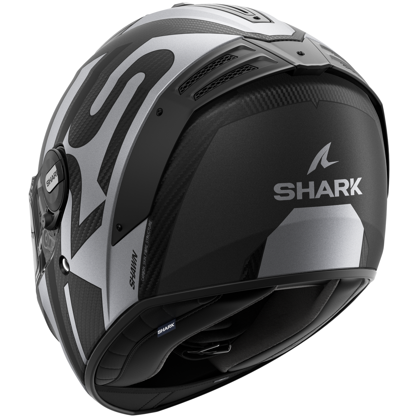 SPARTAN RS CARBON Shawn Matte Carbon Black Silver