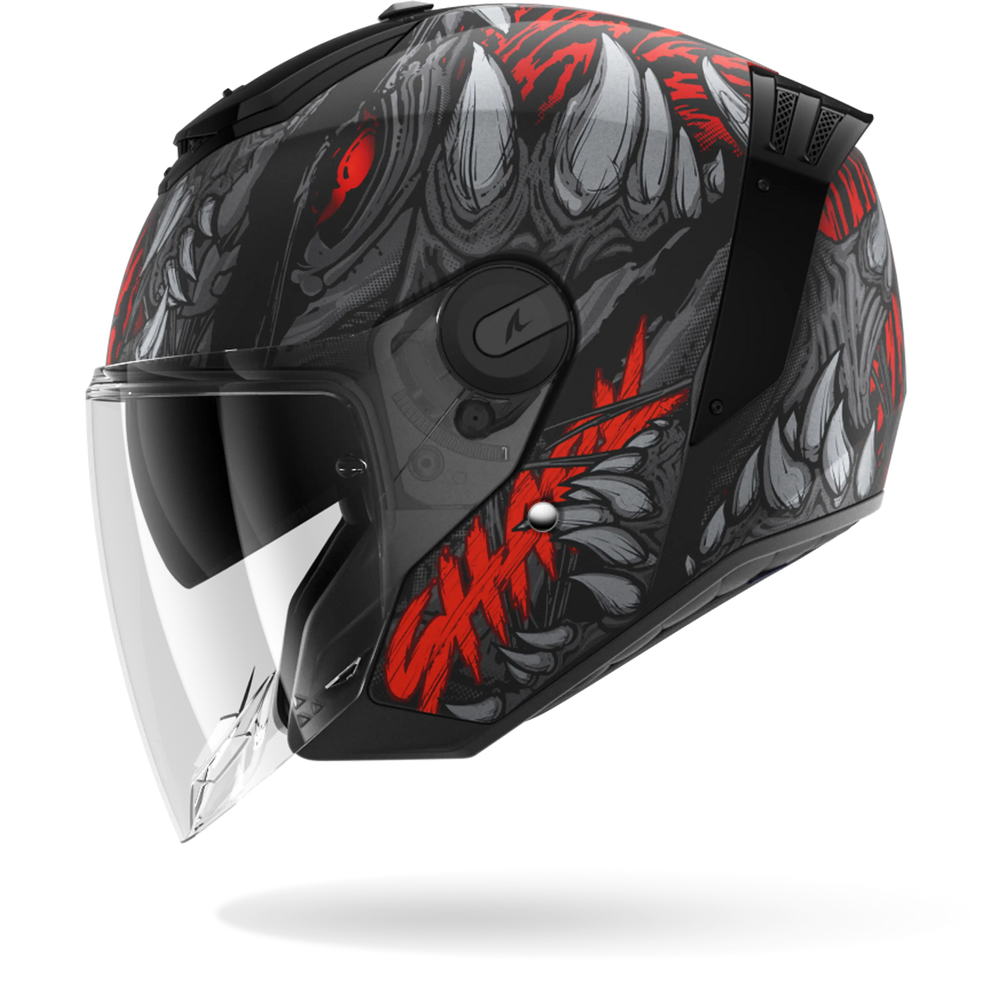 RS JET Shaytan Matte Black Red Anthracite