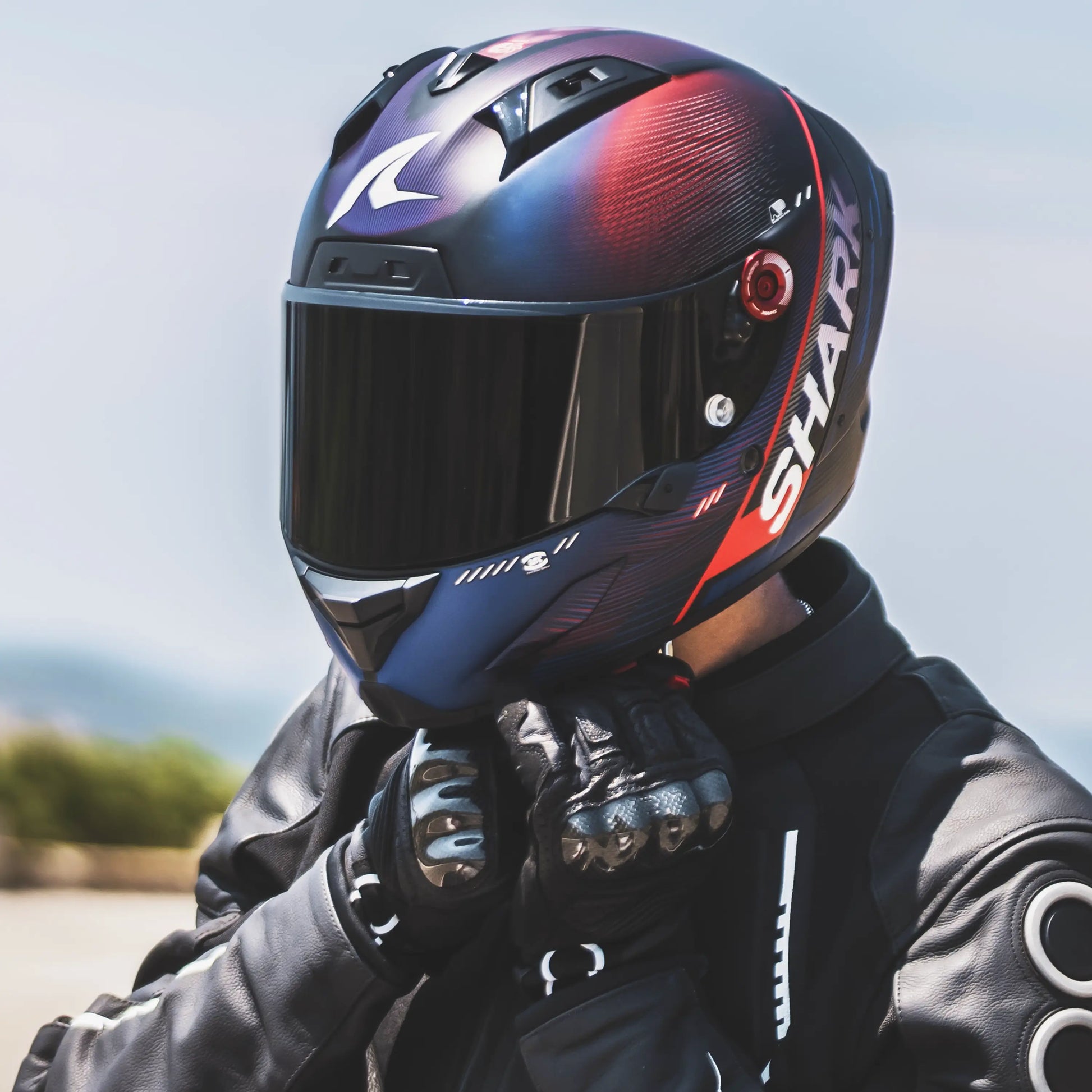 chrome faceshield motorcycle helmet reddit AERON Dark Shadow Matte Black Matte – Shark Helmets
