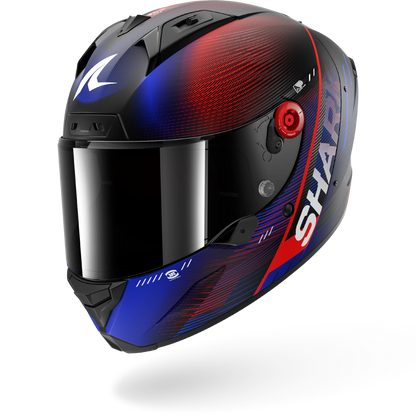 AERON SPEED-TECH Mat Carbon Blue Red