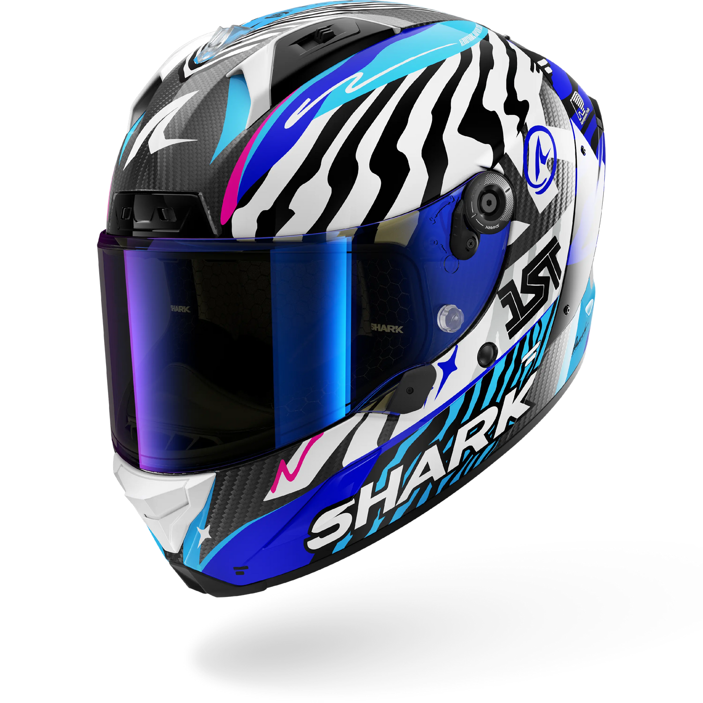 AERON SPEED-FANCY Carbon White Blue