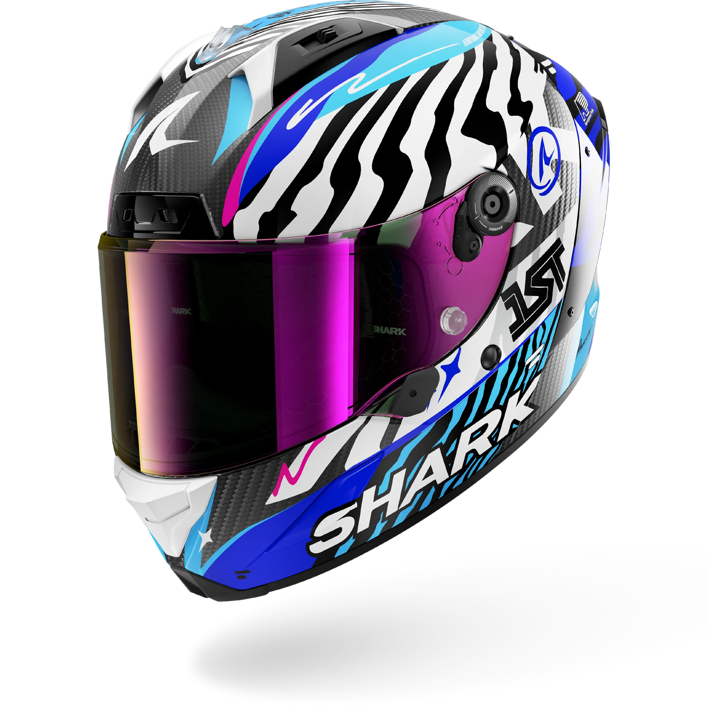 AERON SPEED-FANCY Carbon White Blue