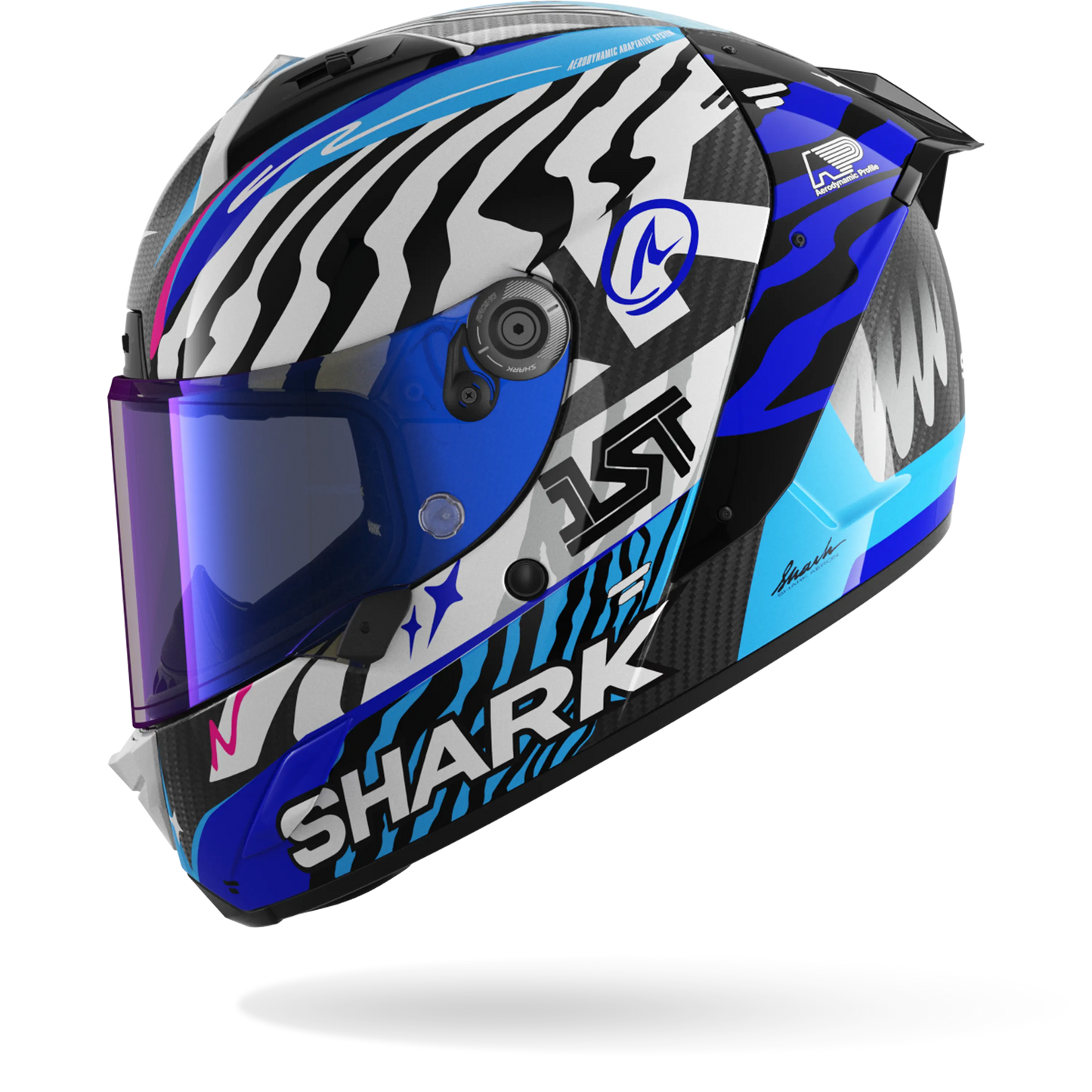 AERON SPEED-FANCY Carbon White Blue