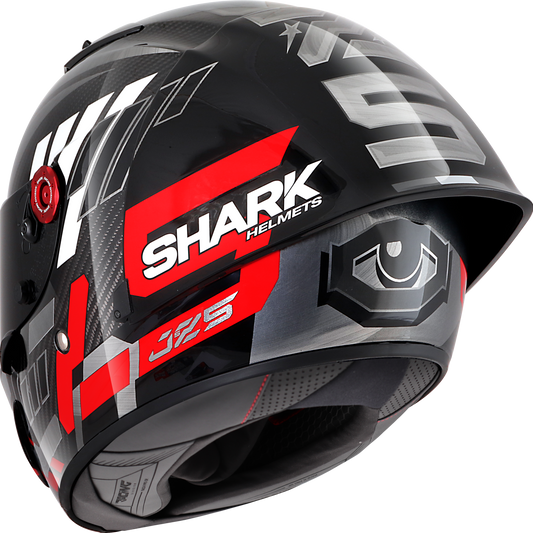 RACE-R PRO GP 06 REPLICA ZARCO WINTER TEST Carbon Chrome Red