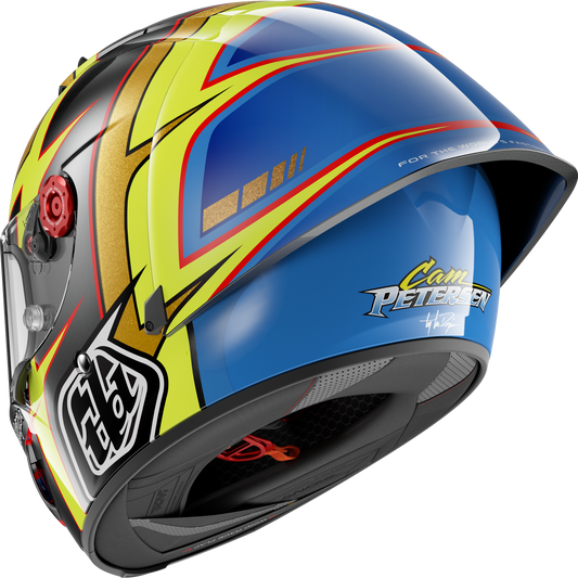 RACE-R PRO GP 06 REPLICA CAM PETERSEN Anthracite Yellow Blue