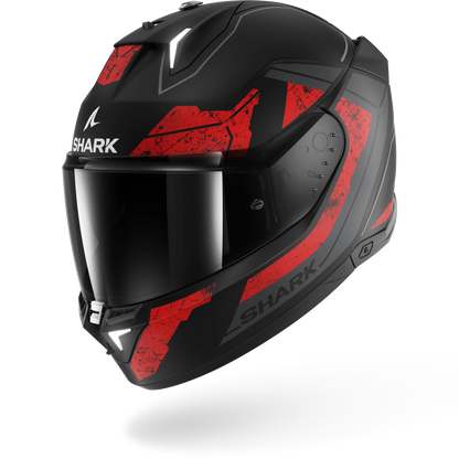SKWAL i3 Rhad Matte Black Chrome Red