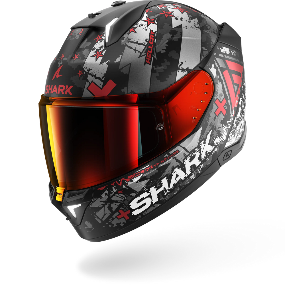SKWAL i3 Hellcat Matte Black Chrome Red