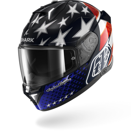 SKWAL i3 US Flag Blue Red White – Shark Helmets SKWAL i3 US Flag Blue Red White – Shark Helmets