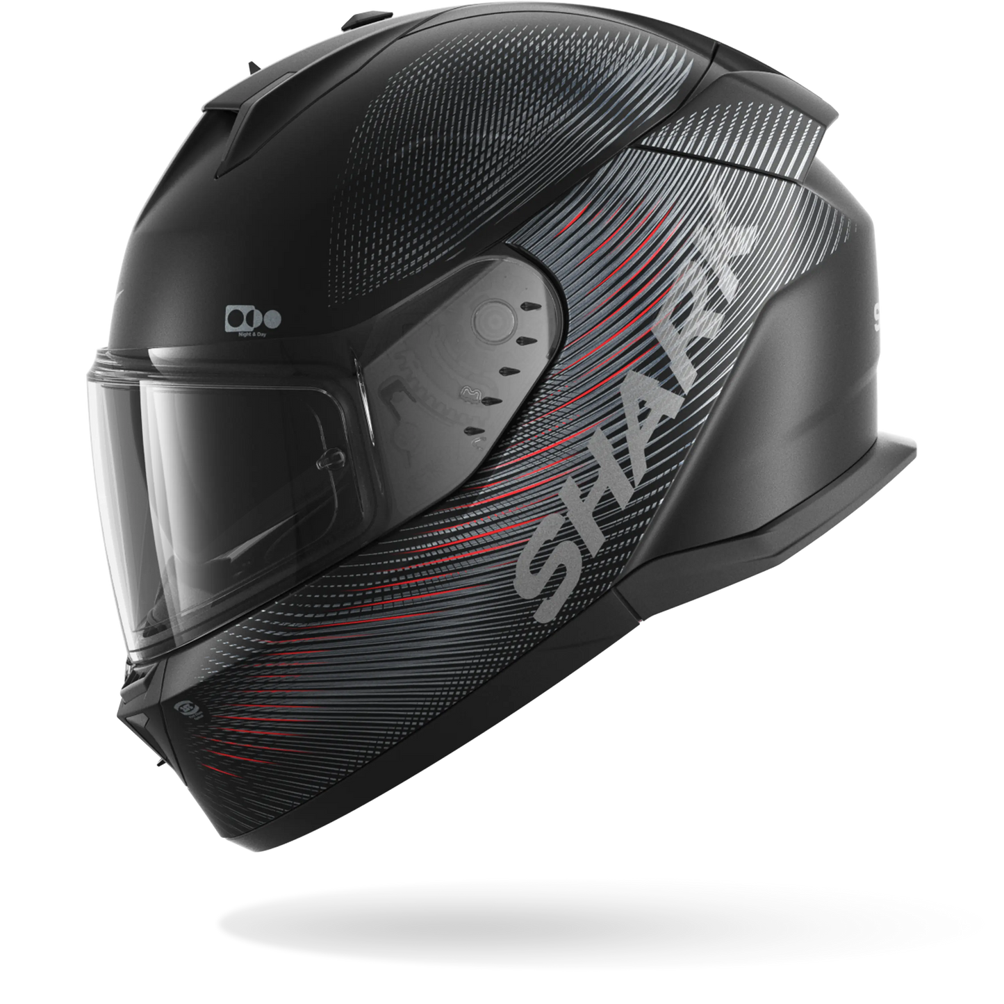 D-SKWAL 3 SP LYNE Black Anthracite Red