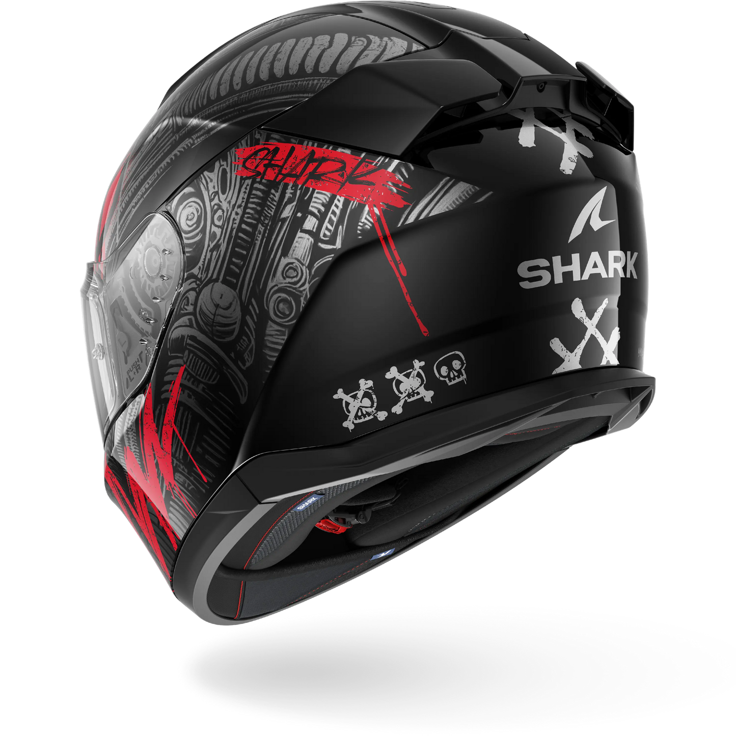 D-SKWAL 3 SHIEVER Black Anthracite Red