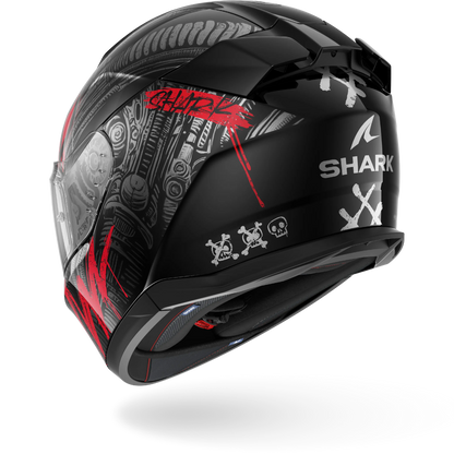 D-SKWAL 3 SHIEVER Black Anthracite Red