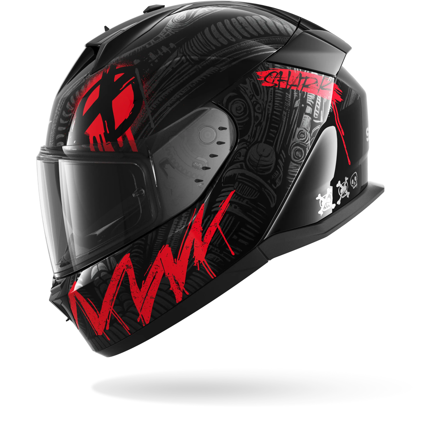 D-SKWAL 3 SHIEVER Black Anthracite Red