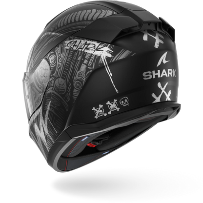 D-SKWAL 3 SHIEVER Mat Black Anthracite Silver