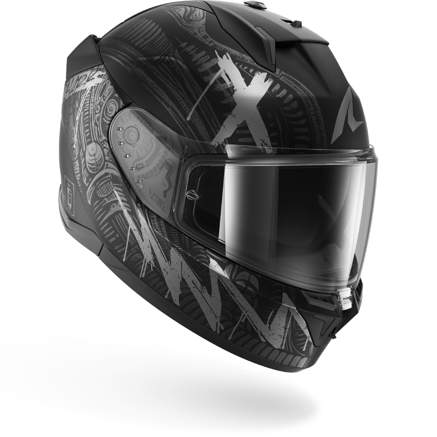 D-SKWAL 3 SHIEVER Mat Black Anthracite Silver