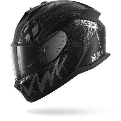 D-SKWAL 3 SHIEVER Mat Black Anthracite Silver