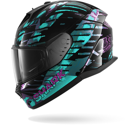 D-SKWAL 3 REPTAIA Mat Black Cameleon Black