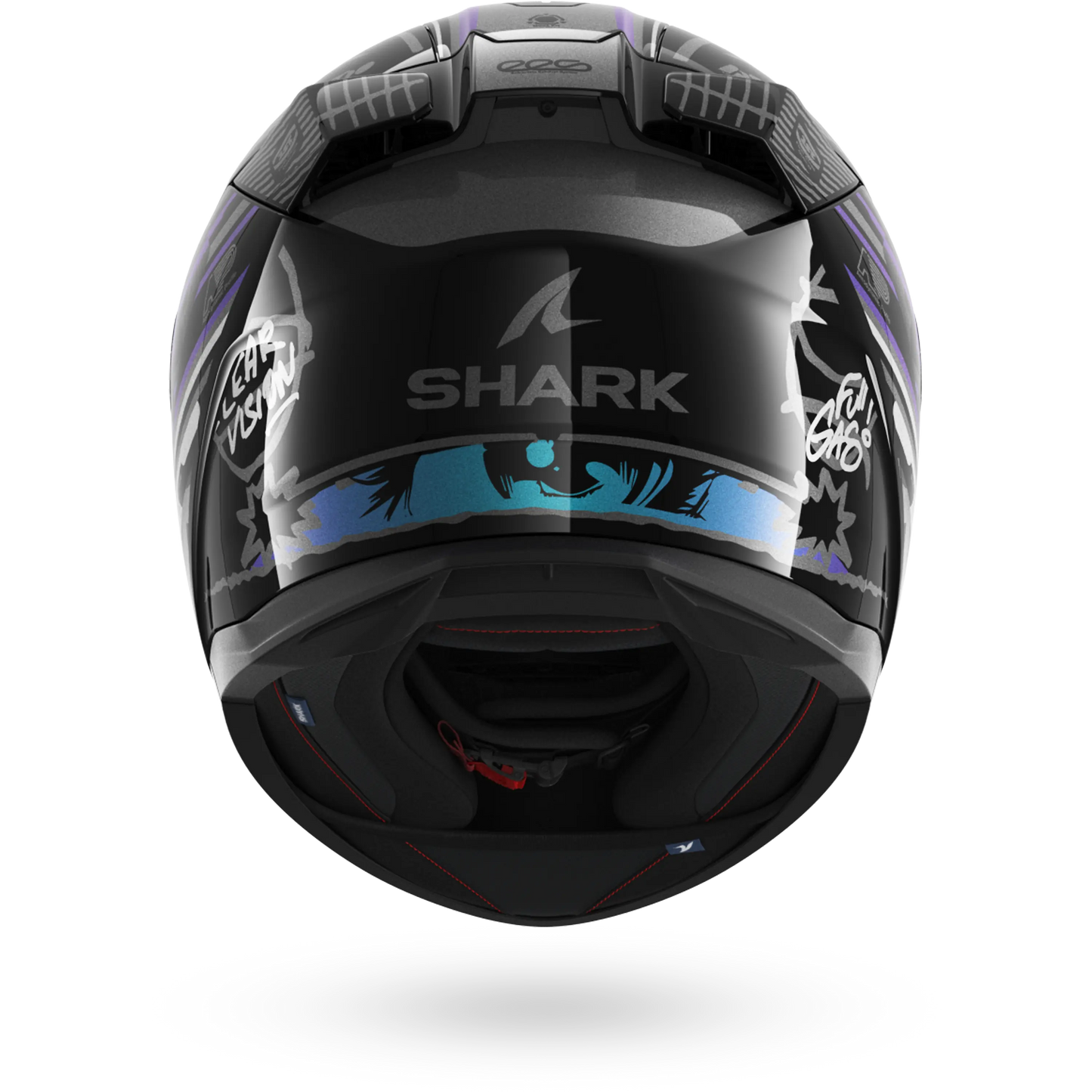 D-SKWAL 3 STREETRUSH Black Green Chrome