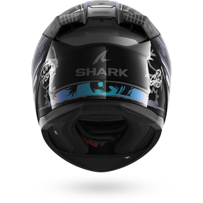 D-SKWAL 3 STREETRUSH Black Green Chrome