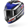 D-SKWAL 3 Firstlap Matte Black Blue Red