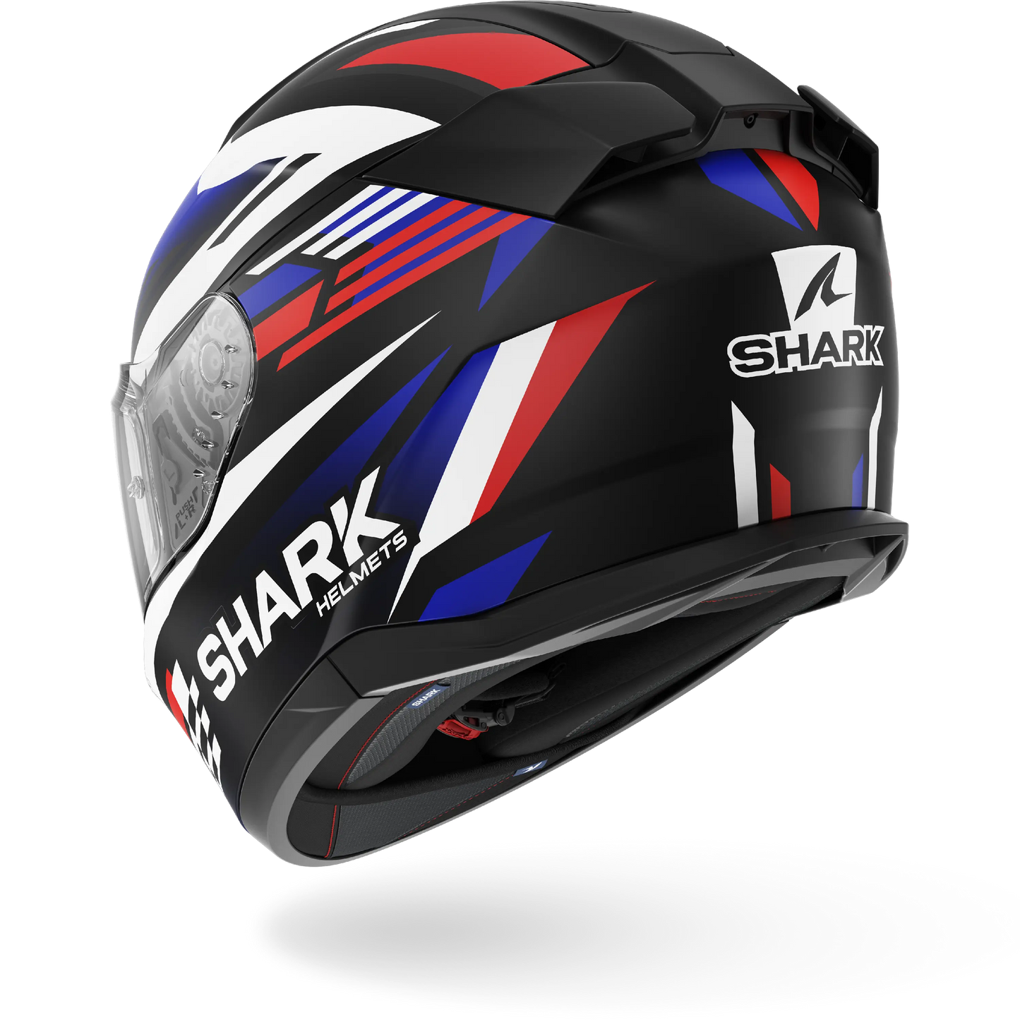 D-SKWAL 3 Firstlap Matte Black Blue Red