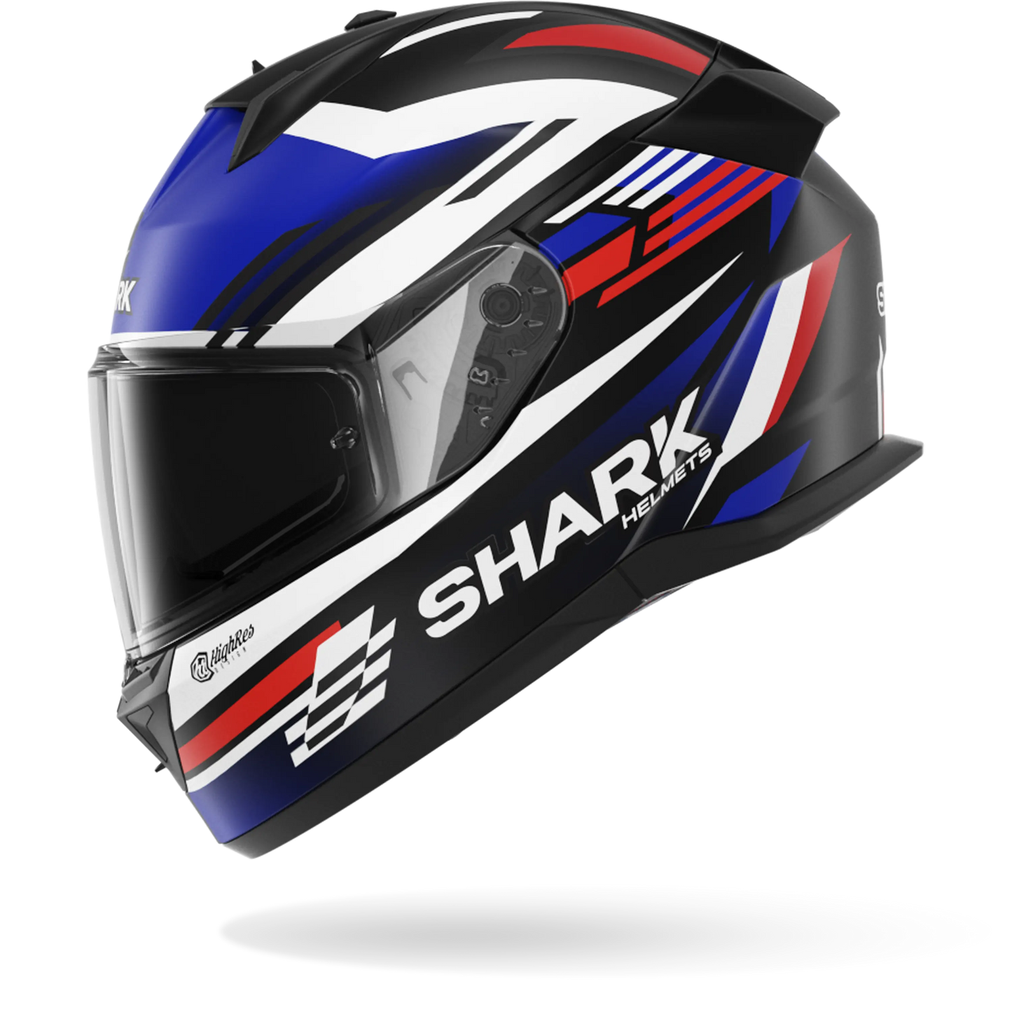 D-SKWAL 3 Firstlap Matte Black Blue Red