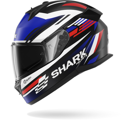 D-SKWAL 3 Firstlap Matte Black Blue Red