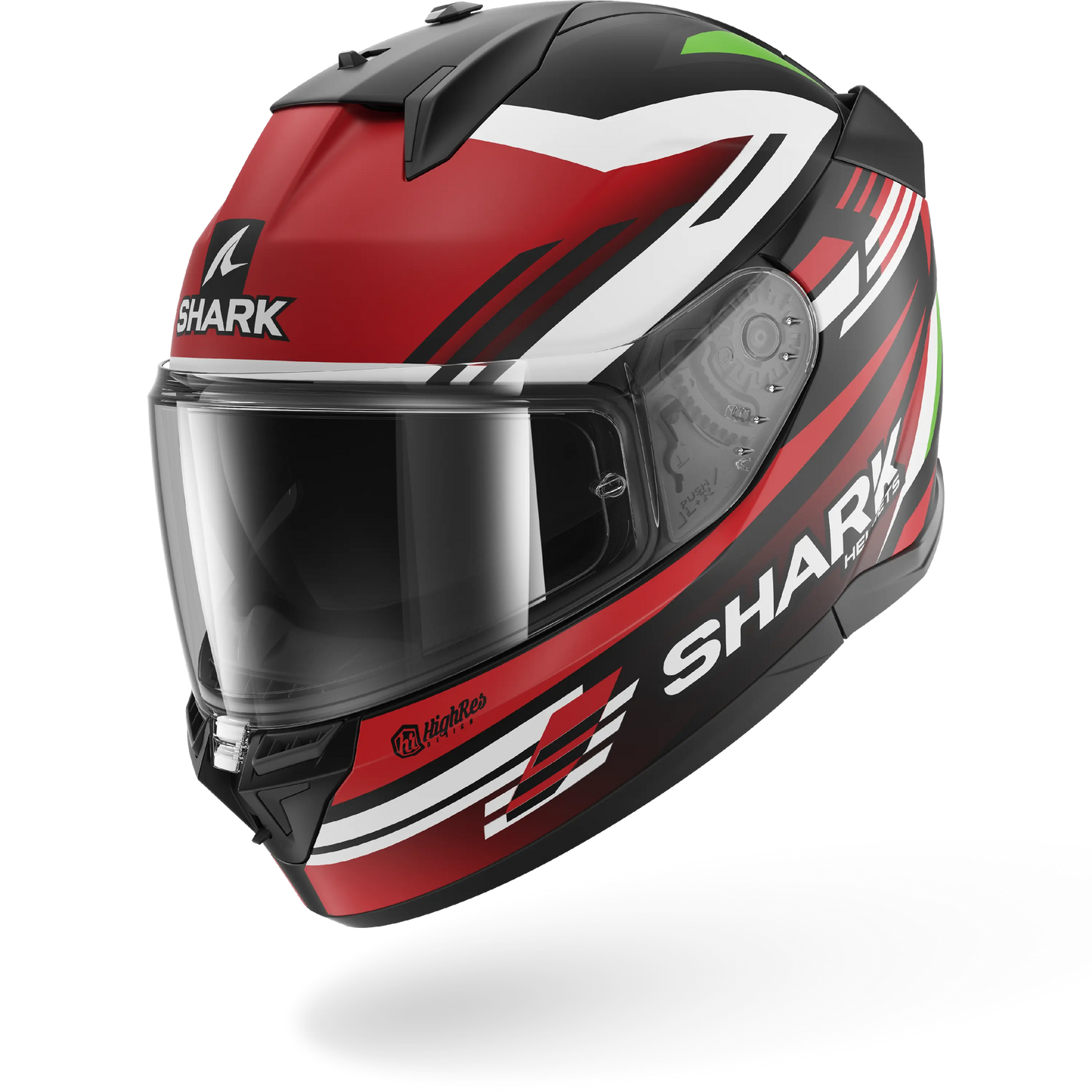 D-SKWAL 3 Firstlap Matte Black Red Green